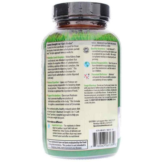 3-in-1 Carb Blocker, IRN